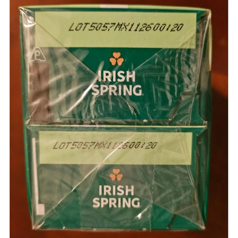 Irish Spring Classic Aloe Mist‎ Deodorant Bar Soap 12-Hour Fresh 6 Bars Total